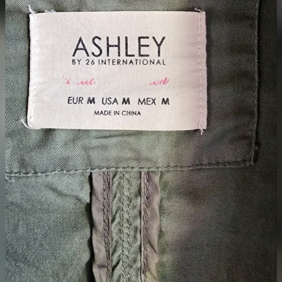 Ashley By 26 International Women's Green Jacket - Picture 2 of 6